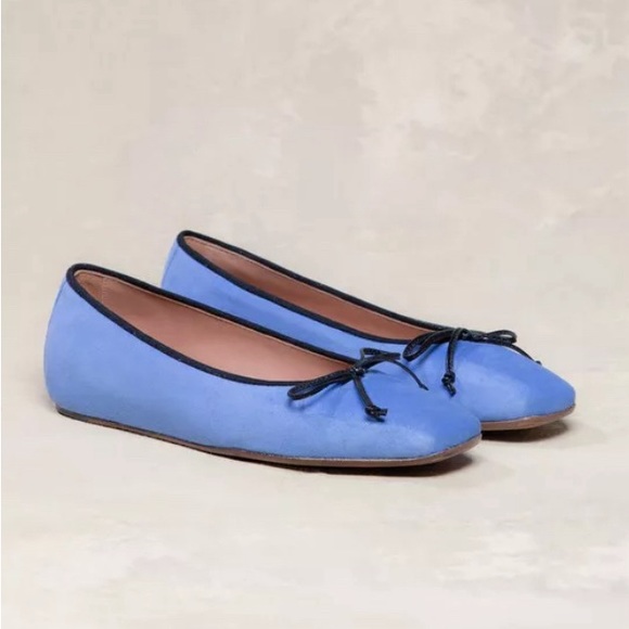 M. Gemi The Danza Ballet Flat size 40.5. . US size 9.5 in Powder Blue - Picture 2 of 16